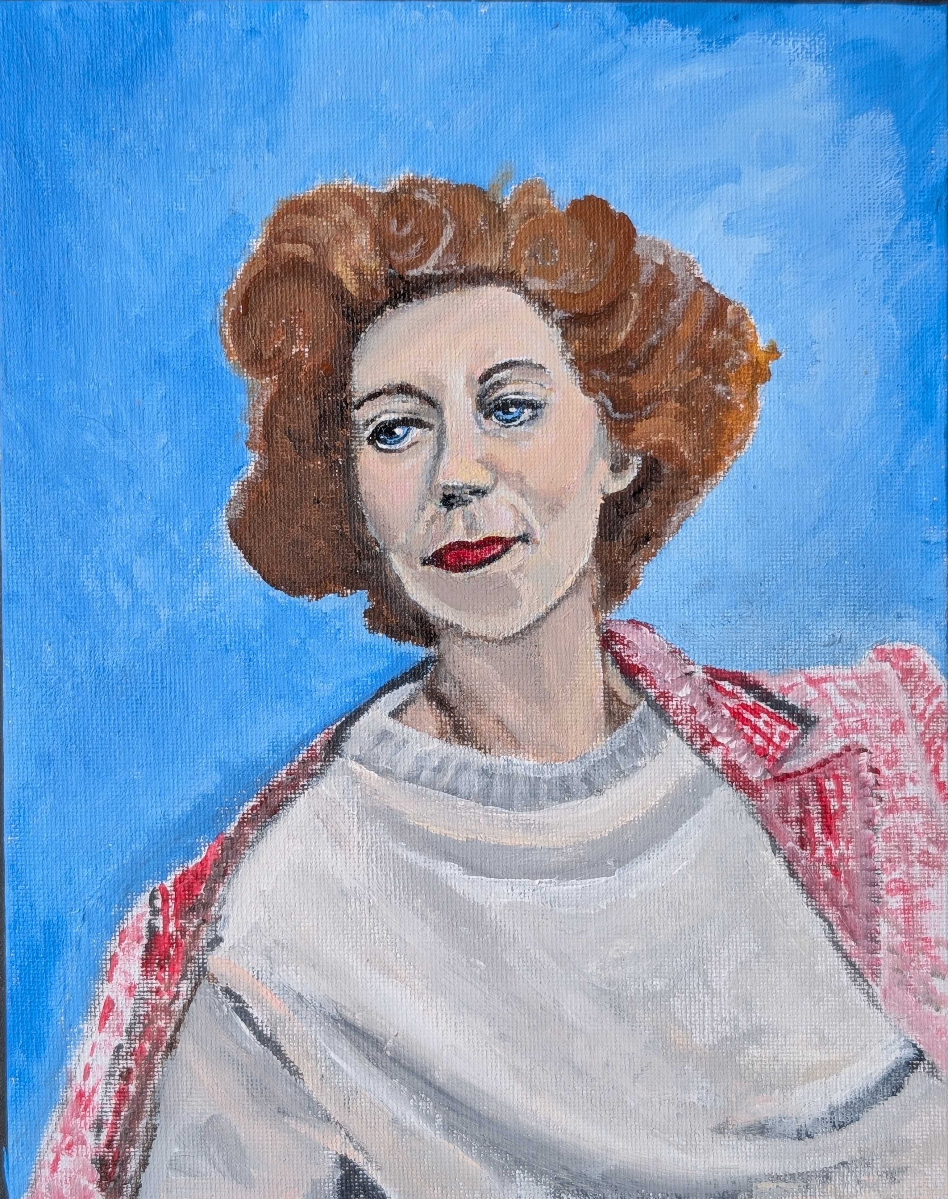 Young and Glamorous Eudora Welty canvas