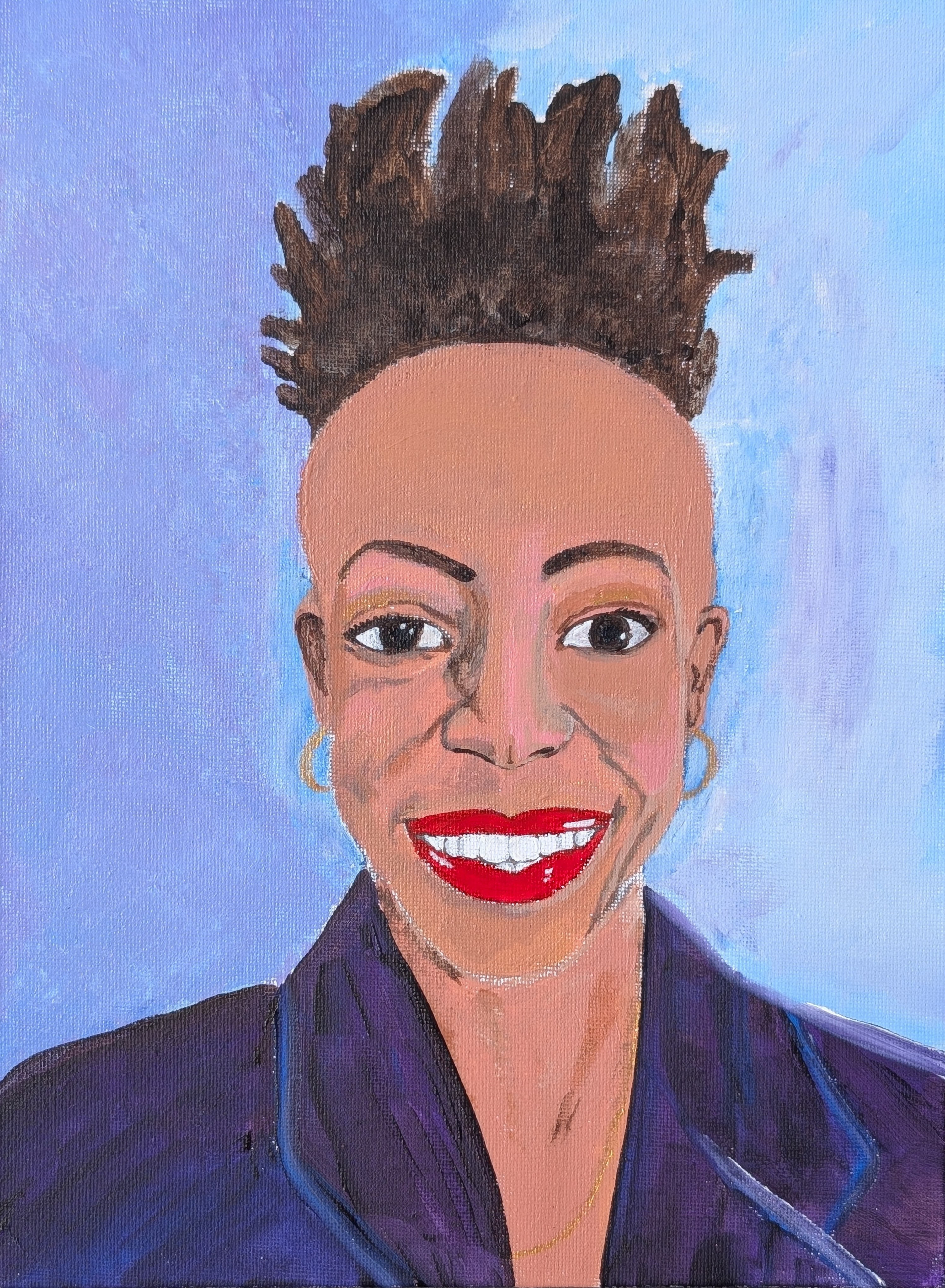 Mississippi Comedian Rita Brent canvas