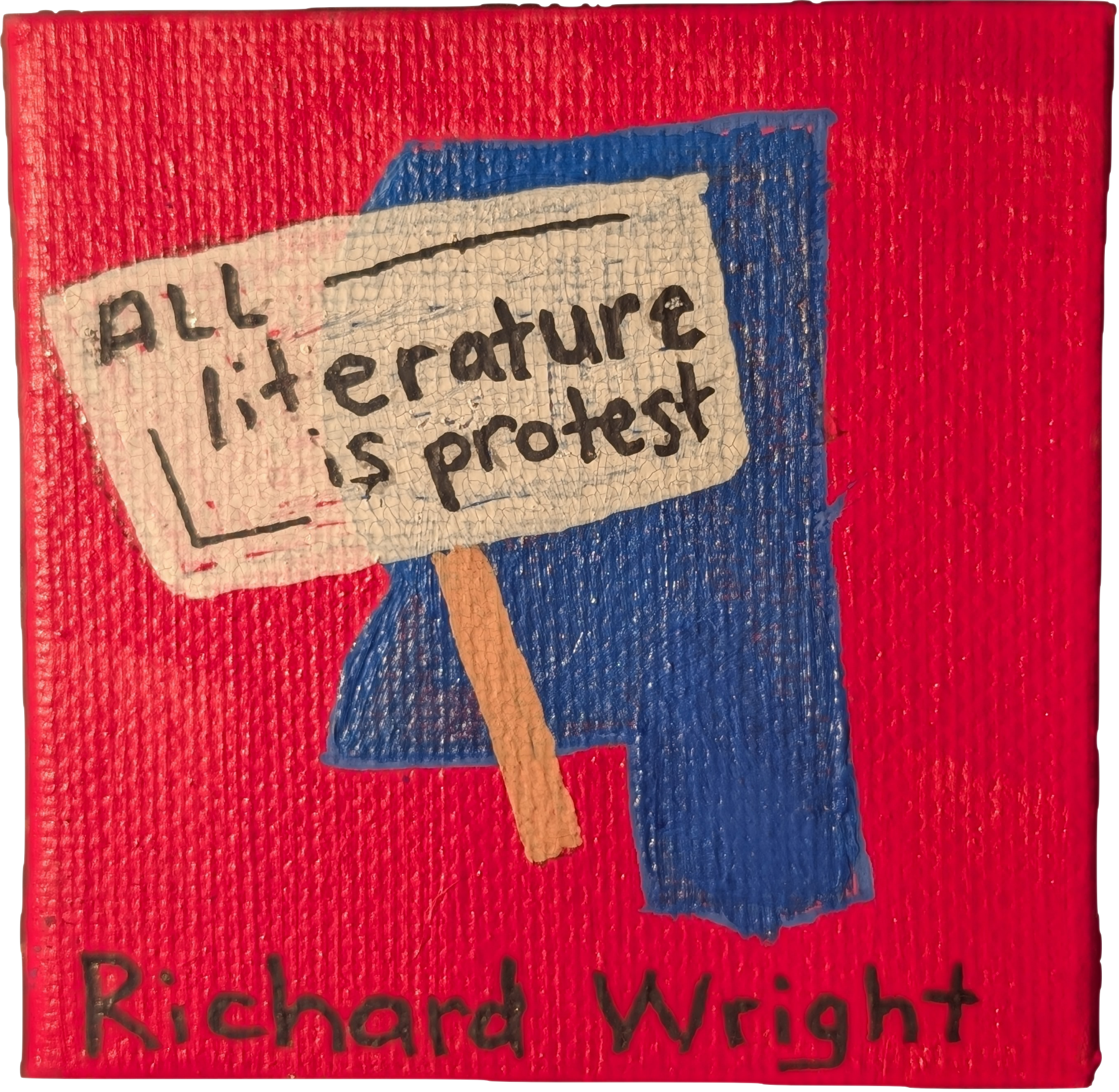 Richard Wright quote magnet