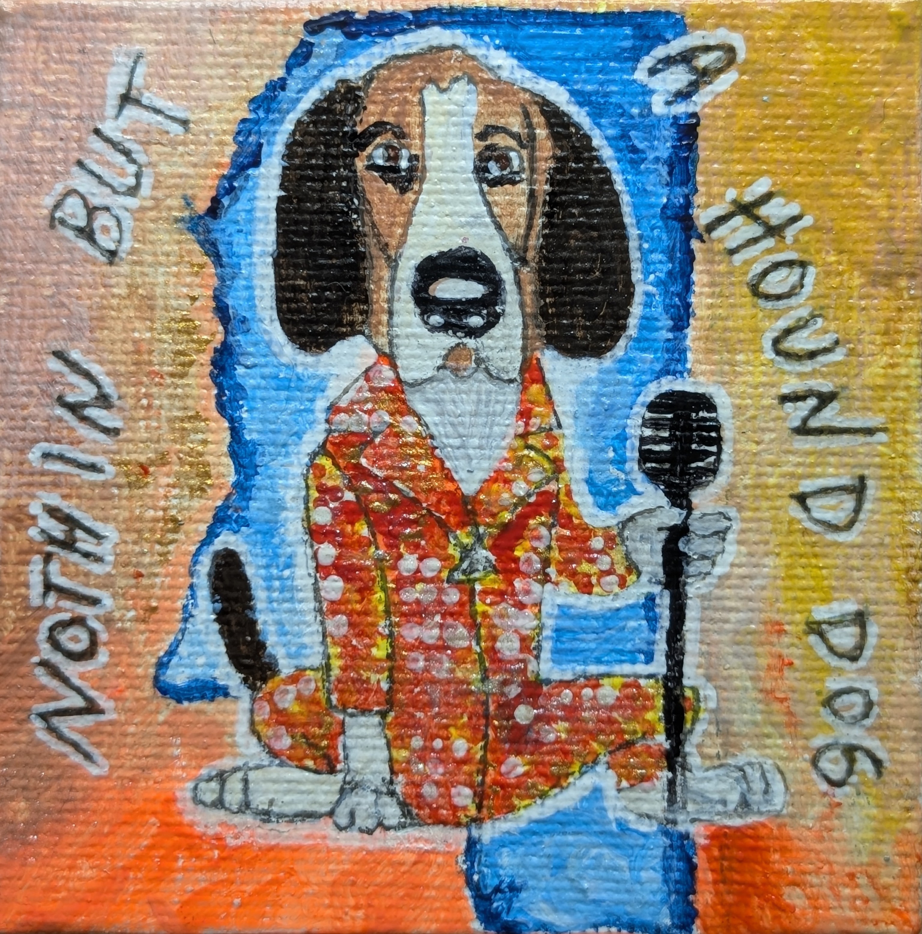 Hound Dog 1 magnet
