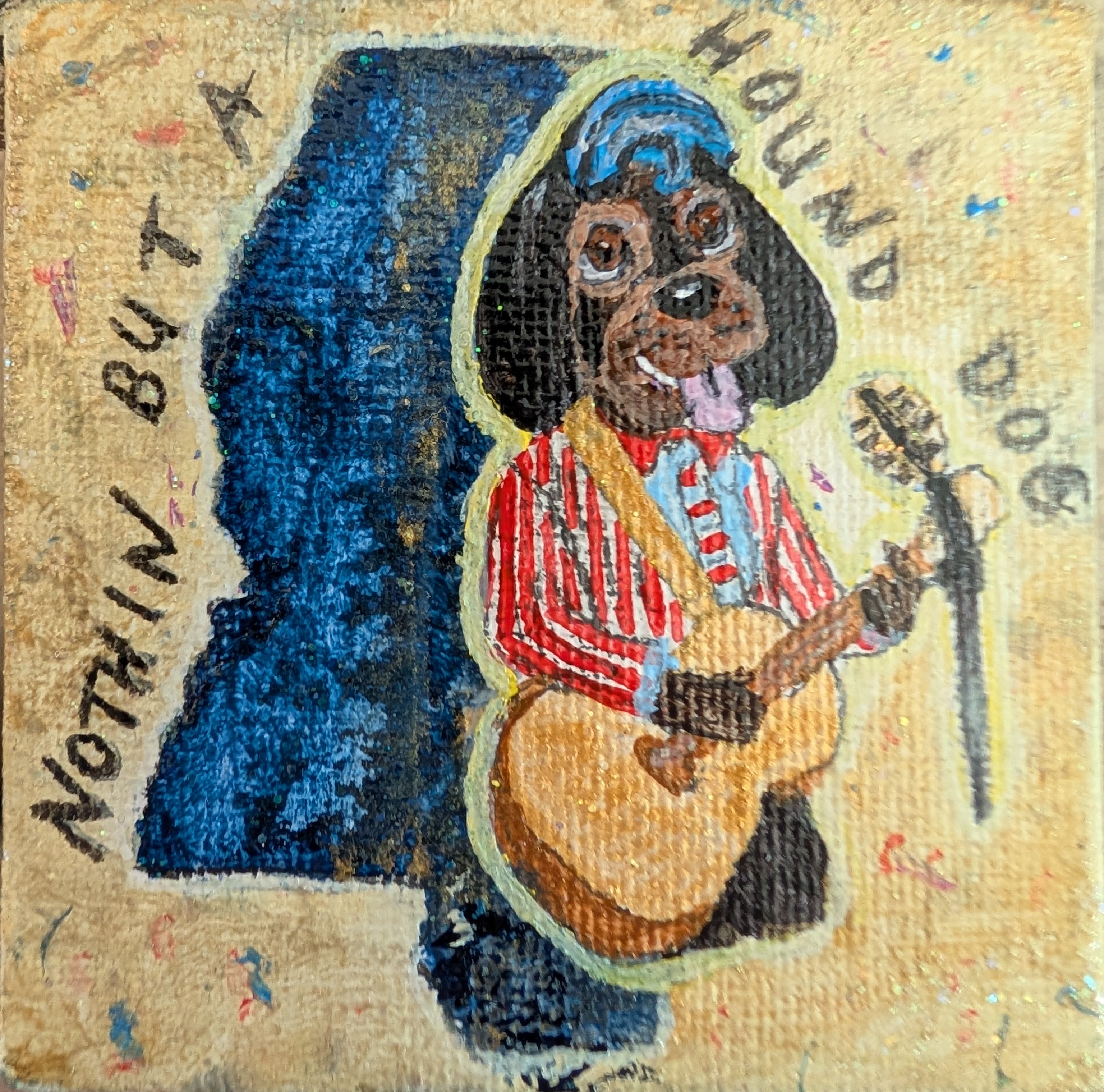 Hound Dog 2 magnet