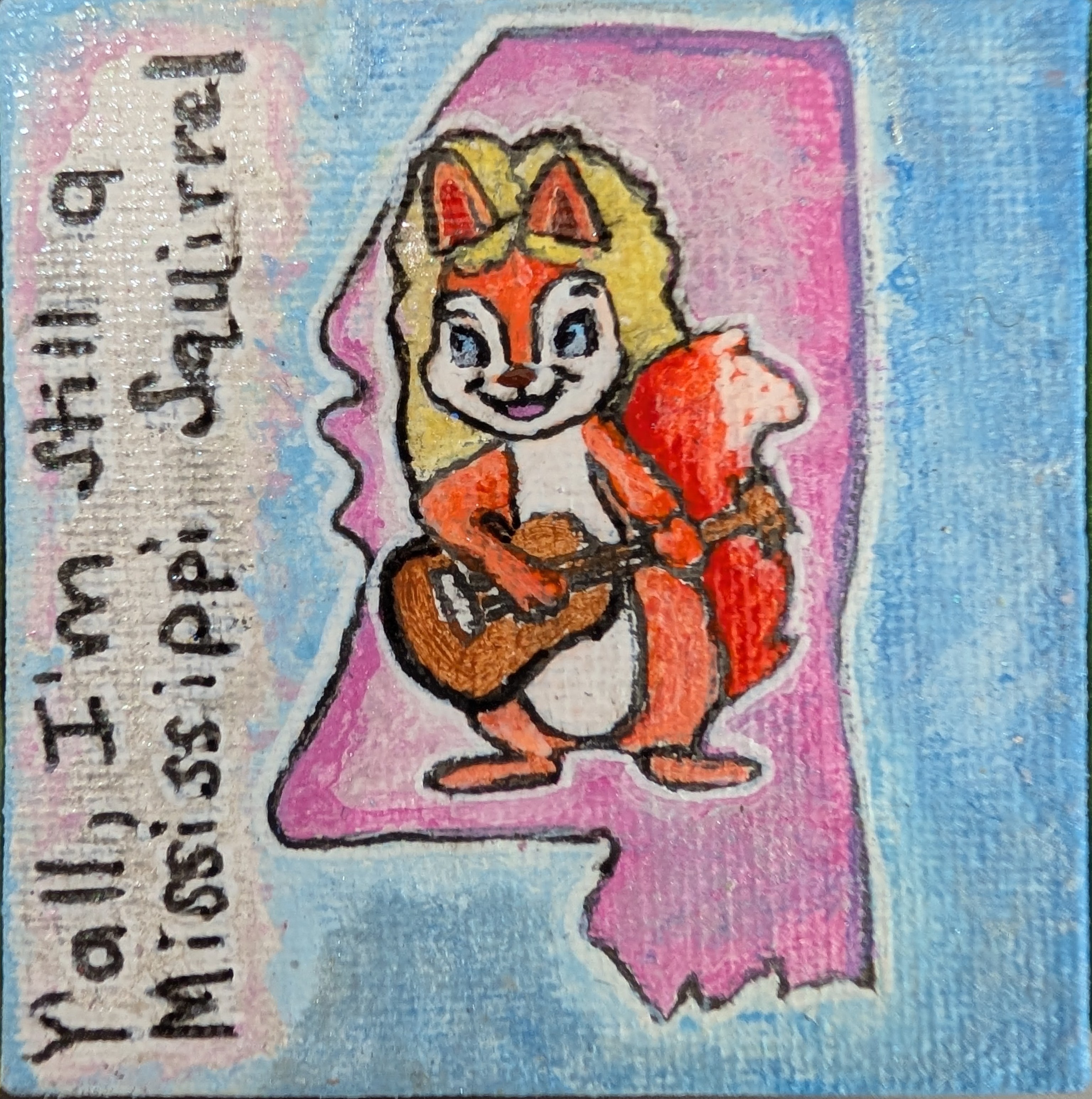 Faith Hill Mississippi Squirrel magnet